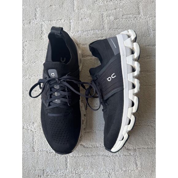 On- Running Cloud Swift Black Comfortable Athletic Women’s - Picture 1 of 10